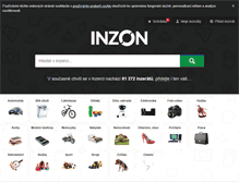 Tablet Screenshot of inzon.cz
